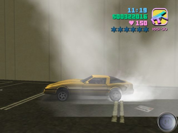 Burnout Smoke & Exhaust Flames