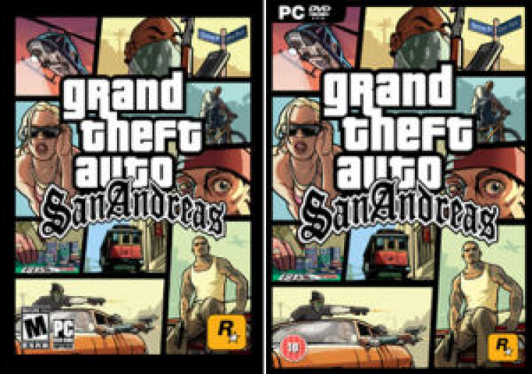 GTA San Andreas PC sur DVD