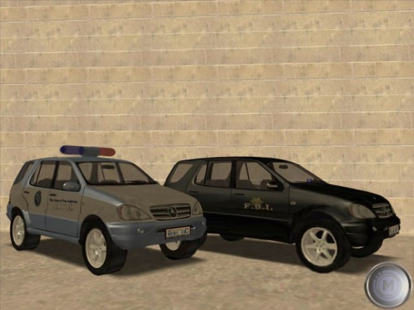 Mercedes ML55 Police & FBI