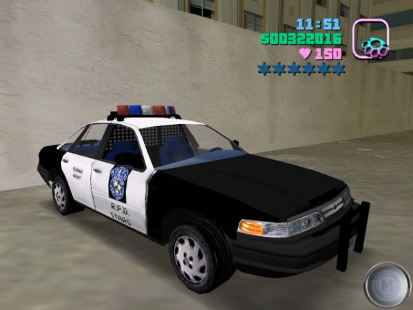 Racoon City Police Dept. Car