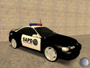 1996 Honda Integra SA Police