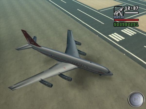 Boeing Qantas 707B