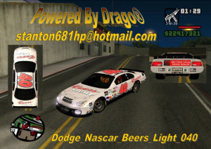 SA Dodge Nascar Beers Light 040