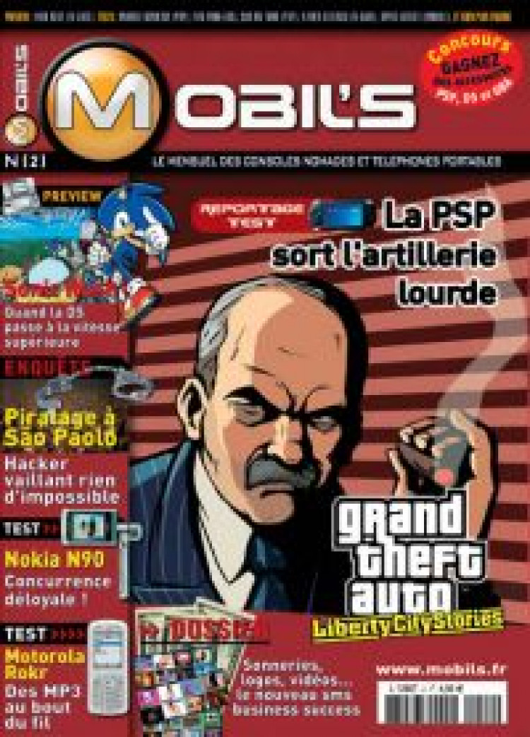 Couverture exclusive pour Mobil's