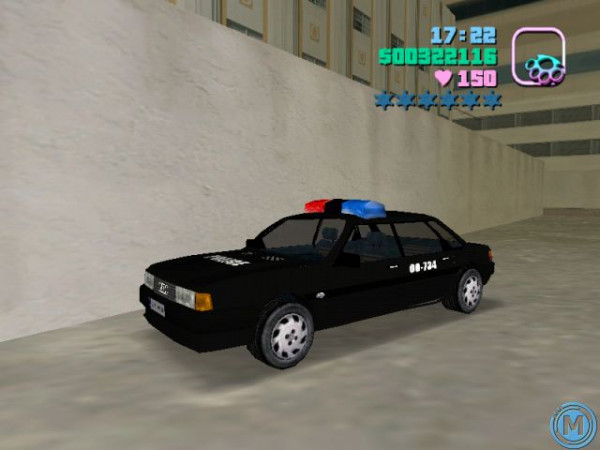 Audi 80 CD Police