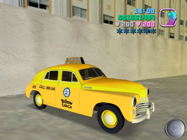 Pobeda GAZ M-20 Yellow Cab