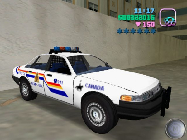 Quebec's RCMP - GRC Victoria Crown Police Car
