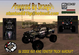 SA_Dodge Ram King Monster Truck Warcraft