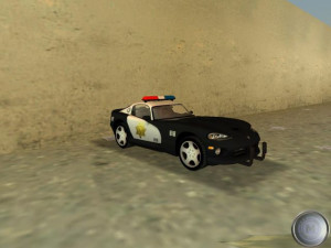 Dodge Viper gts police