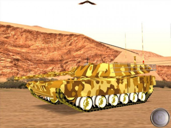 M1 Abrams Desert Camo