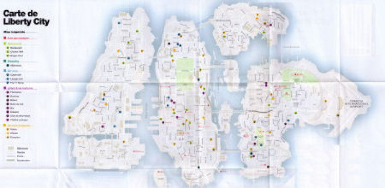 GTA4 - Plan de Liberty City