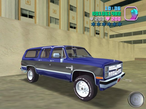 1986 Suburban 2500 Civilian version