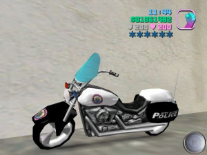 Police Bike Angel