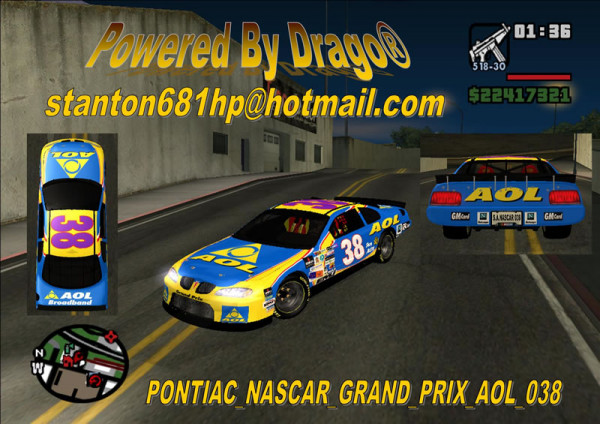 SA Pontiac Nascar Grand Prix AOL 038