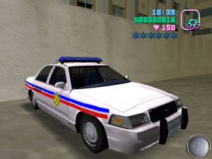 Ford Crown Icelandic Police Car